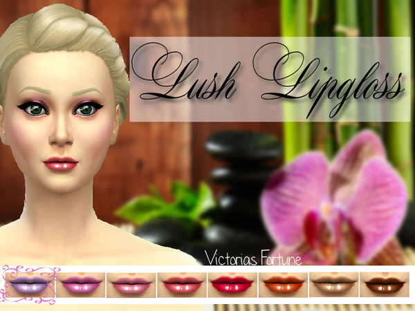 Sims 4 — Grape by fortunecookie1 — Do you wish your sim had soft, colorful lips with a bit of shine that went well with