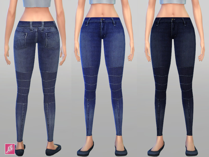 Sims 4 The Sims Resource | Modern Style Jeans by TSR Creator