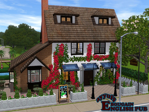 Sims 3 — Bougain English Pub by ayyuff — English pub waiting for your sims..