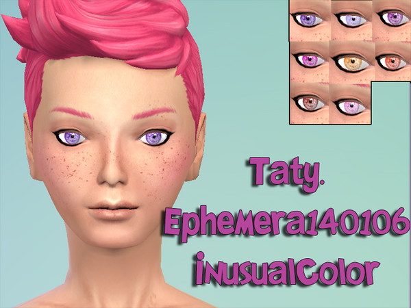 Sims 4 — [Ts4]Taty_Ephemera-140106_InusualNonDefault by tatygagg — - Non Defalt - Female, Male - Child, Teen, Young