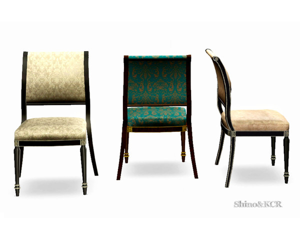 Sims 3 — Dining French Quarter - Diningchair by ShinoKCR — 