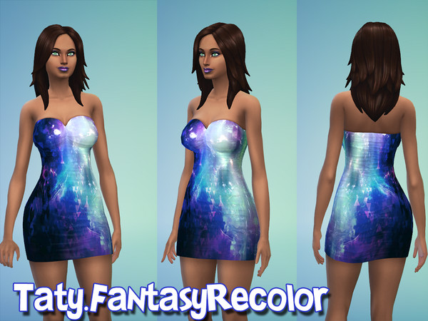 Sims 4 — [Ts4]Taty_FantasyRecolor by tatygagg — - Recolor - Female 