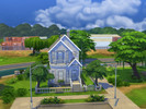 Sims 4 — Little cottage by Kotarina — Small cozy cottage for a young family. On the ground floor there is a kitchen,
