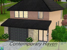Sims 3 — Contemporary Haven by WhoaThere2 — Base game only needed! This lot is fully furnished to the contemporary sim's