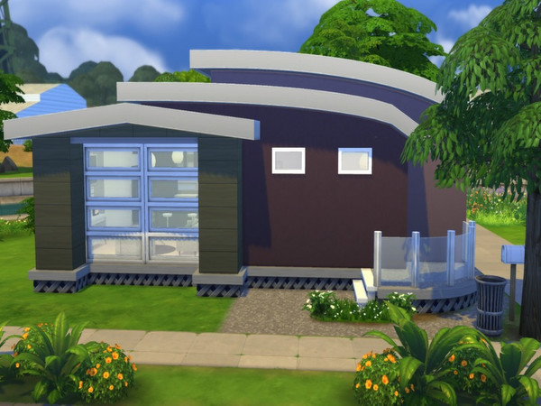 Sims 4 — Fresh Start by Suzz86 — This is a starter house,it contains... -Kitchen with breakfast bar -Livingroom -Skill