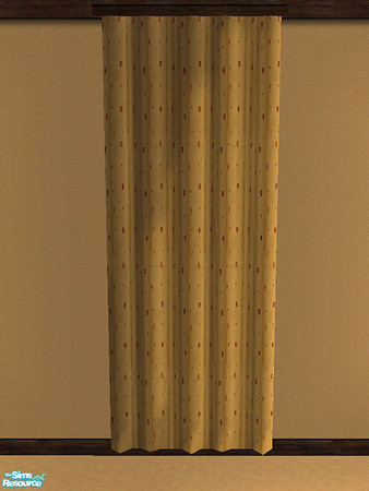 Sims 2 — Svealyns TC72 Cityscape Bedroom Recolour - Curtain by Svealyn — A recolour of the \"Cityscape
