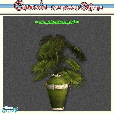 Sims 2 — am_DecoFern - Am Decofern 04 by Cruella — 