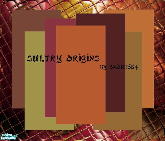 Sims 2 — Sultry Origins by sadie7684 — Paint for your sims.