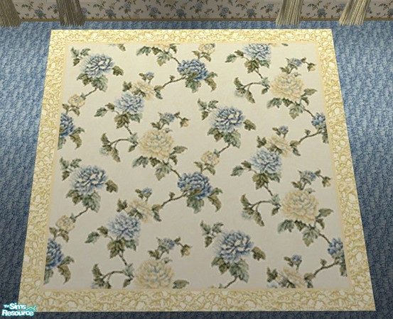 Sims 2 — Breeze Bedroom - Breeze Rug by Riverwillows — Light and airy, the Breeze Bedroom is the perfect place for your