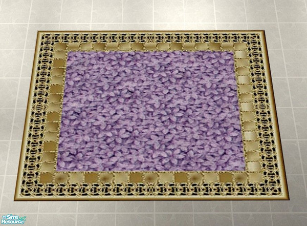 Sims 2 — Golden Beauty Bedroom - 3x4 Rug by Riverwillows — Beautiful bedroom in brushed gold furnishings and accented