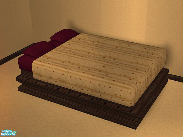 Sims 2 — Svealyns TC72 Cityscape Bedroom Recolour - Bed by Svealyn — A recolour of the \"Cityscape Bedroom\" by