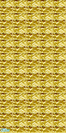 Sims 2 — Pure Gold wall 1 by Mekhi — An exclusive tiled wall made of pure gold! :D Hope you'll like it :)