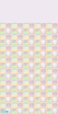 Sims 2 — Champagne - wall 2 by Mekhi — A lovely tiled wall in pastel colours, enjoy!
