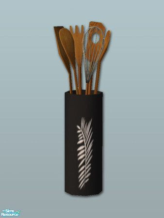 Sims 2 — Lucca Kitchen - Utensils - Recol01 by Shakeshaft — Part of a recolour of my Lucca Kitchen Set, Red and White