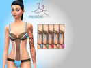 Sims 4 — High Voltage Lingerie by miraminkova — High Voltage is a one piece lingerie with an extraordinary detail on its