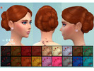Sims 4 — Hair for party_by Luluk by Luluke — Hi, this is my first up-load at TSR. :) This hair really took me a lot of