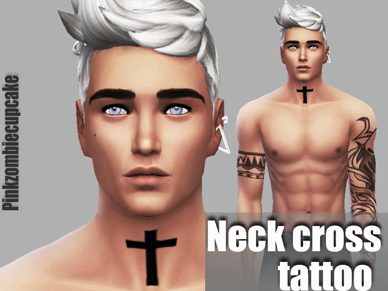 41 Beautiful Cross Tattoos On Neck - Tattoo Designs – TattoosBag.com