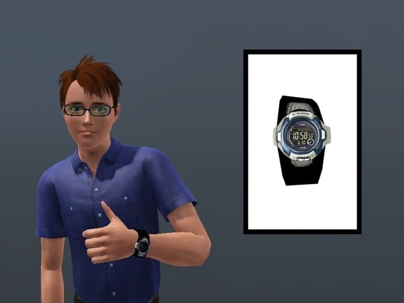 The Sims Resource - Casio G-Shock