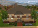 Sims 4 — Upper Crust by KnayKnay2 — This is a beautiful family home with plenty of room for expansion on the second