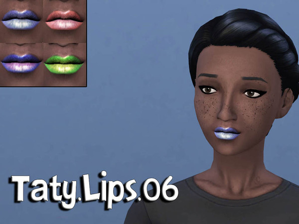 Sims 4 — [Ts4]Taty_Lips_06 by tatygagg — -Female -Teen, Young Adult, Adult, Elder