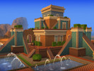 Sims 4 — Great Library of Babylon by senemm — The ancient hanging gardens of Babylon now comes to Sims 4! This mighty