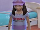 Sims 4 — Hyrule Warriors TeeCropTop  by Shel-67 — Here is a new recolored Child's Crop Top 