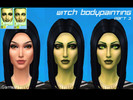Sims 4 — Sexy Witch Bodypainting by iGama2 — 