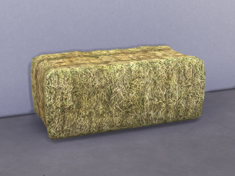 Hay Bale Table Photos and Images