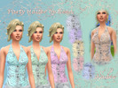 Sims 4 — Party Halter... by neenornina — Base game recolour, this is a standalone item not a replacement.