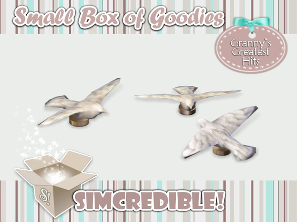 Sims 3 — Granny's Greatest Hits decor dove by SIMcredible! — It's SIMcredible! Small box of goodies #4 - Your lovely
