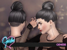 Sims 3 — AF_Geisha_Genesis by GeishaSims — Female Hairstyle Shaved Back Teen - Elder All LODs Comments are greatly