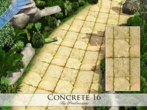 Sims 3 — Concrete 16 by Pralinesims — By Pralinesims