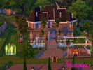 Sims 4 — VILLA PARAISO by vanesa1xx2 — Three plants, 5 rooms, 1 biggg bathroom,luxurious interior, beautiful gardens,