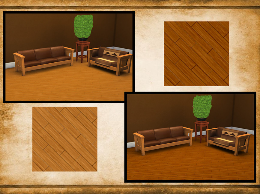 The Sims Resource Diagonal Wood Flooring