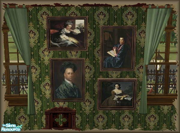 The Sims Resource | Fine Portraits: Group 3