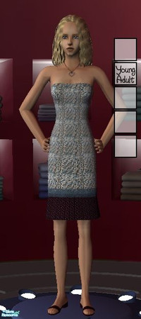 Sims 2 — Matching Mother/Daughter Dress - YAdult by becboobear — Matching dresses for Mothers and daughters (Toddler