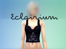 Sims 4 — Eclairium_Impretty Girl Tank Top by EtroClaire2 — For your 'impretty' feelings of your female sim.