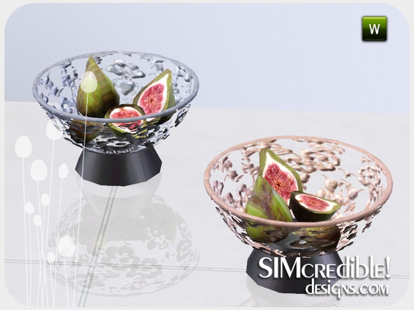 Sims 3 — Gem Figs Bowl by SIMcredible! — by SIMcredibledesigns.com available at TSR