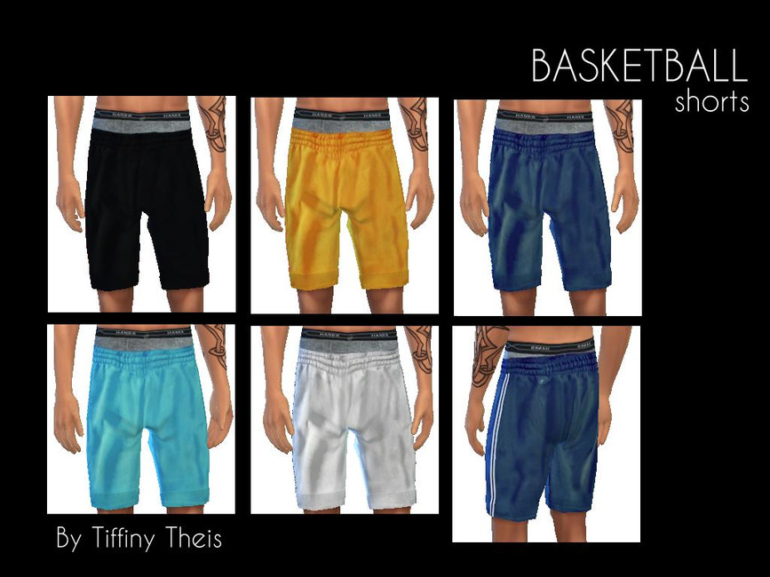 The Sims Resource The Basketball Players Uniform