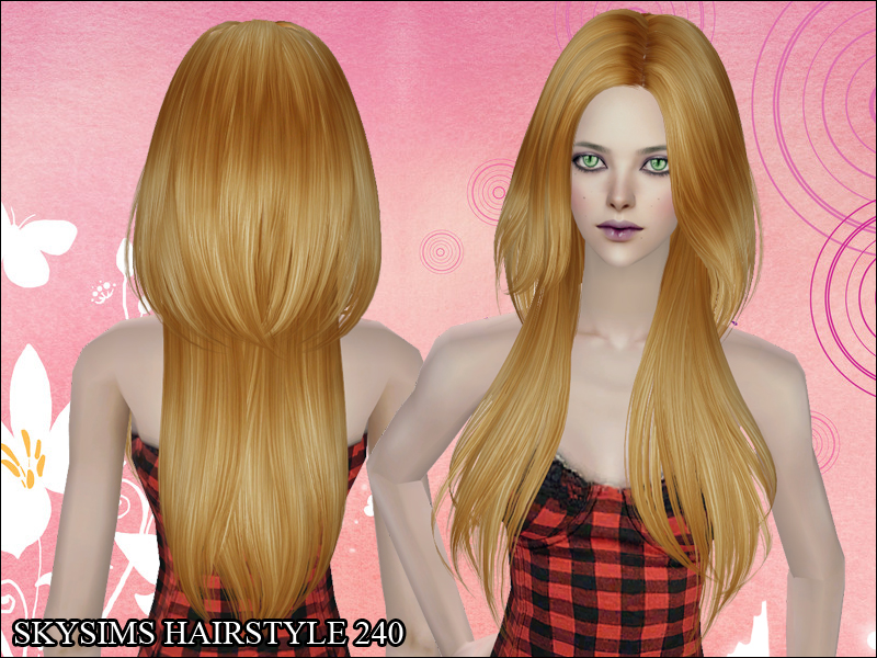 Sims 2 Blue Hair Mesh - wide 2