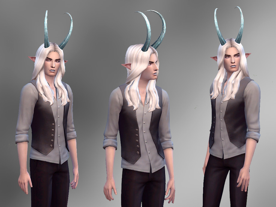 The Sims Resource - *Betrayal* Horn Accessory Unisex
