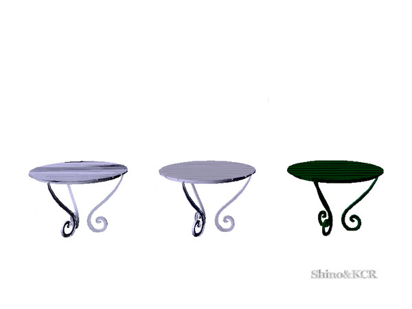 Sims 4 — Autumn Outdoor - Vintage Sidetable by ShinoKCR — happily had your Granny 2 of this useful Sidetable. With