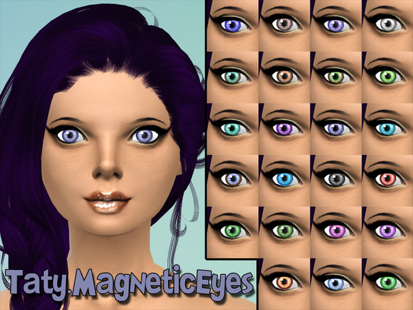 Sims 4 — [Ts4]Taty_MagneticEyes by tatygagg — - Female, Male - Child (only for eyes), Teen, Young Adult, Adult, Elder