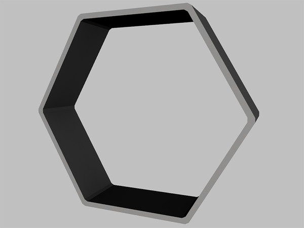 Sims 4 — Equilibrium Octagon Shelf by Sugar-Baby756 — Part of Equilibrium set, has 3 color variations.