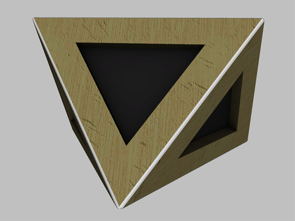 Sims 4 — Equilibrium Pyramid Sculpture by Sugar-Baby756 — Part of Equilibrium set, has 3 color variations.