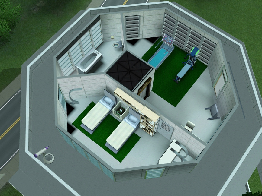The Sims Resource futuristic tower house