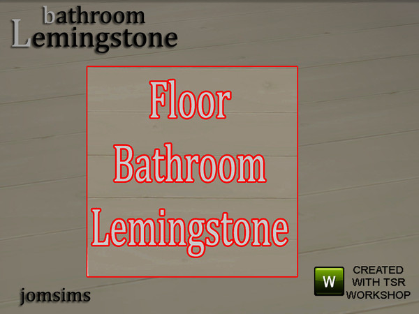 Sims 4 — wood floor bathroom lemingstone by jomsims — wood floor bathroom lemingstone