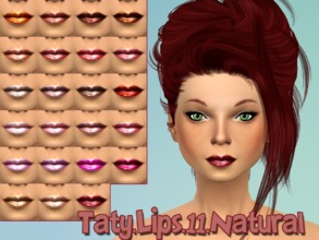 Sims 4 — [Ts4]Taty_Lips_11_Natural by tatygagg — -Female -Teen, Yonug Adult, Adult, Elder
