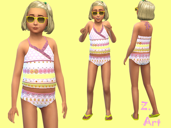 Sims 4 — Sunny by Zuckerschnute20 — Swimwear for a funny, sunny day in and outside the pool :D