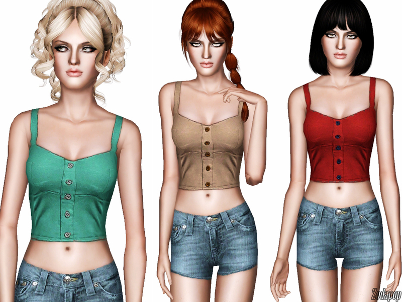 free sims 3 clothes and hair downloads
